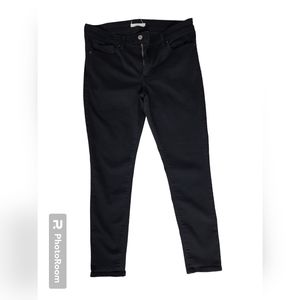 Levi's womens 711 skinny pants black size 31